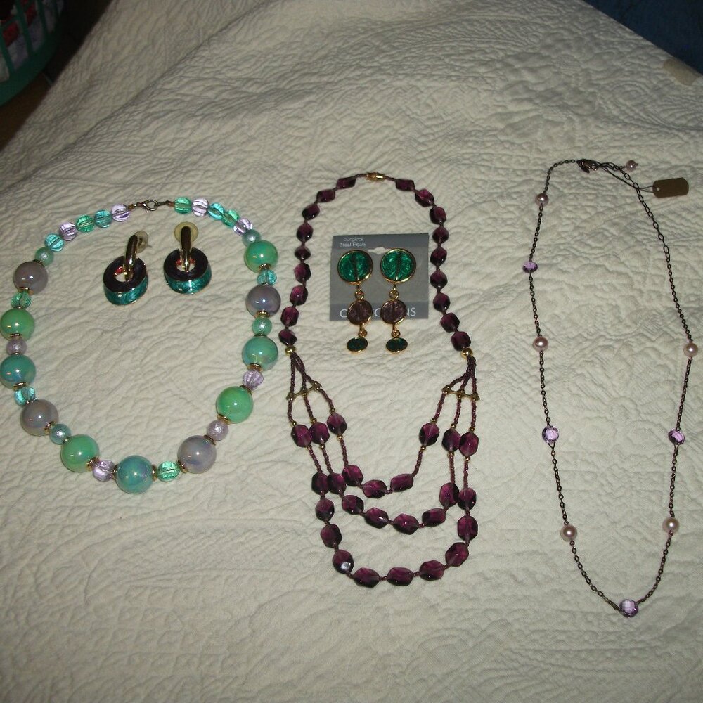 Vintage 90's Jewelry lot of 5 items